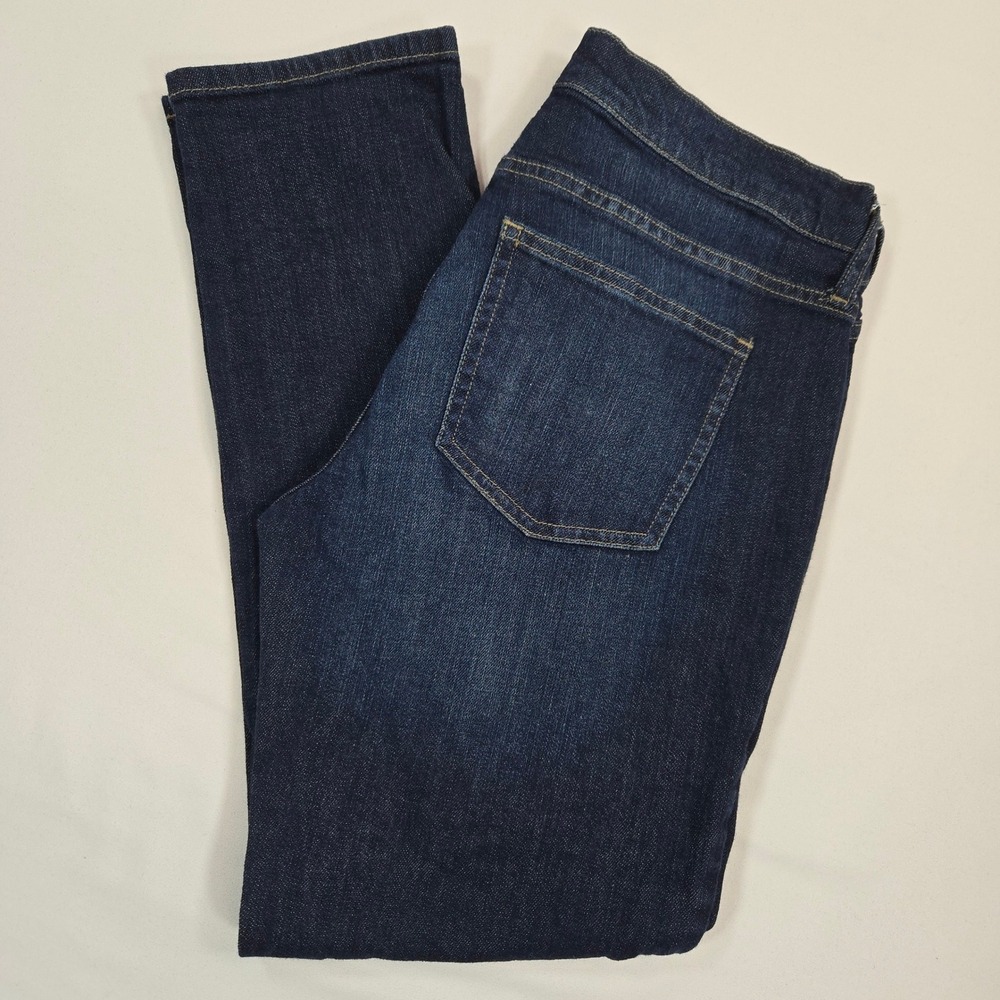 Banana Republic Women's Size 26/2 Dark Authentic Skinny Jeans Mid Rise Dark Wash